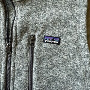 Patagonia Gray Zip-Up Vest